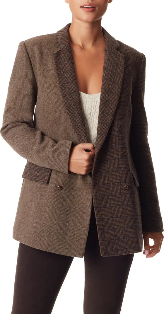 Sam Edelman Braelynn Relaxed Double Breasted Blazer | Nordstrom | Nordstrom
