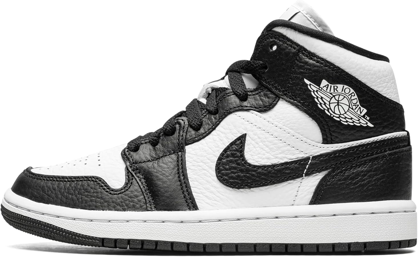 Jordan 1 Mid Women White/Black-White DR0501-101 Size 5 | Amazon (CA)