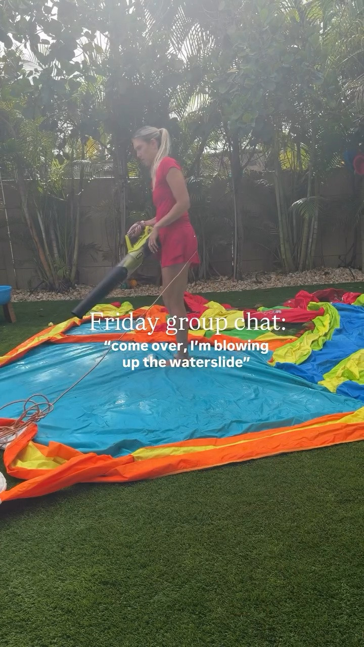 Friday group chat “come over, i’m blowing up the waterslide” @lululemon Amazon waterslide @Pottery Barn furniture

#LTKmomlife #LTKSeasonal #LTKootd