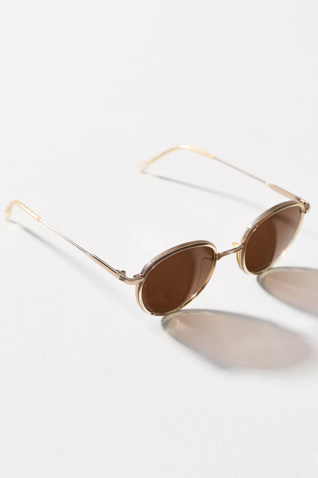 Sunski Baia Round Polarized Sunglasses | Anthropologie (US)