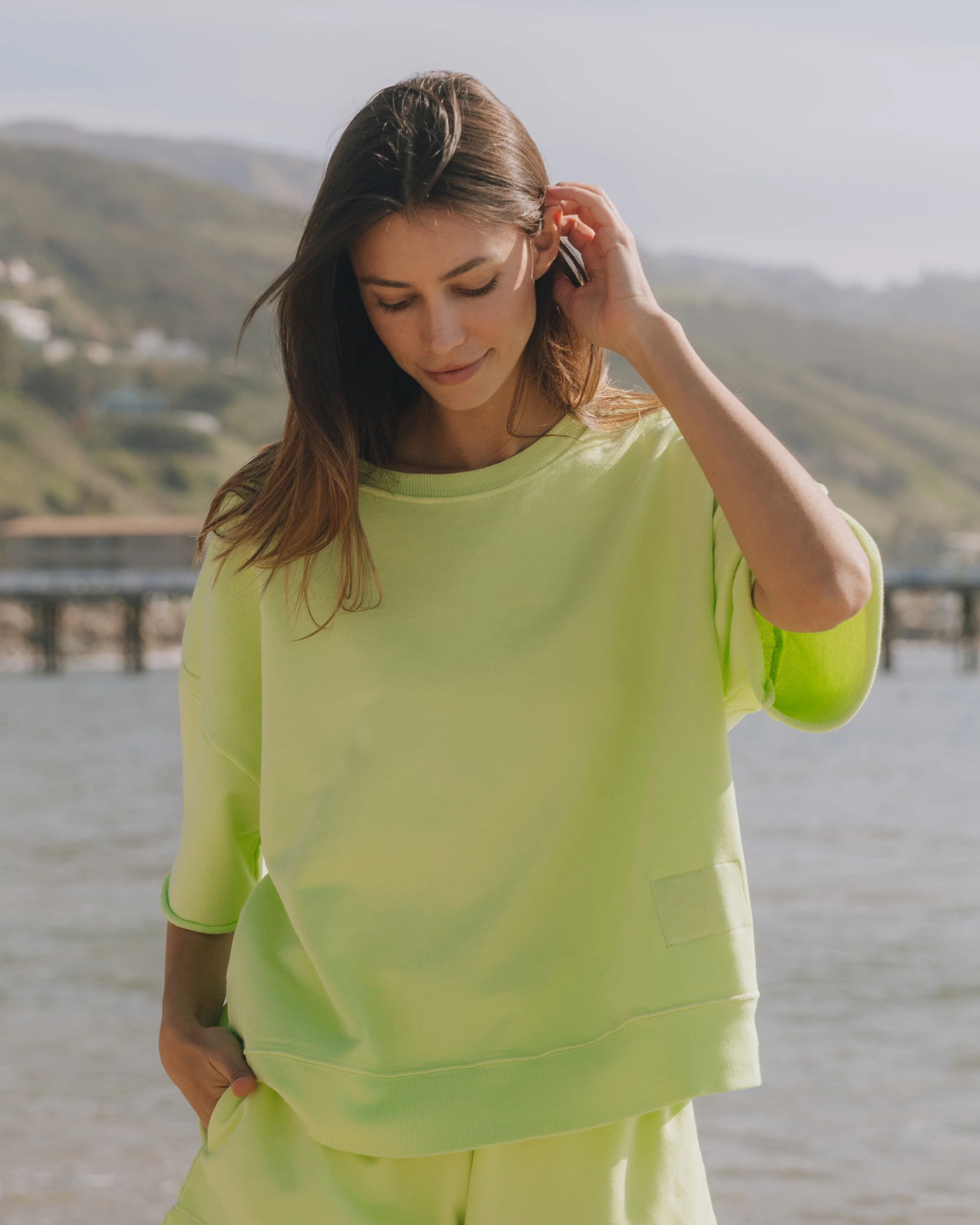 Cropped Sleeve Crew - Zilker | Daily Drills