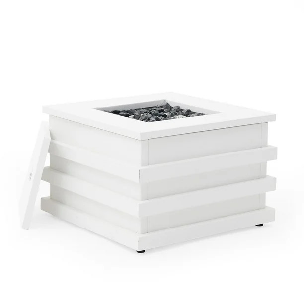 Belham Living Arcada 25 in. Gas Square Fire Pit | Walmart (US)