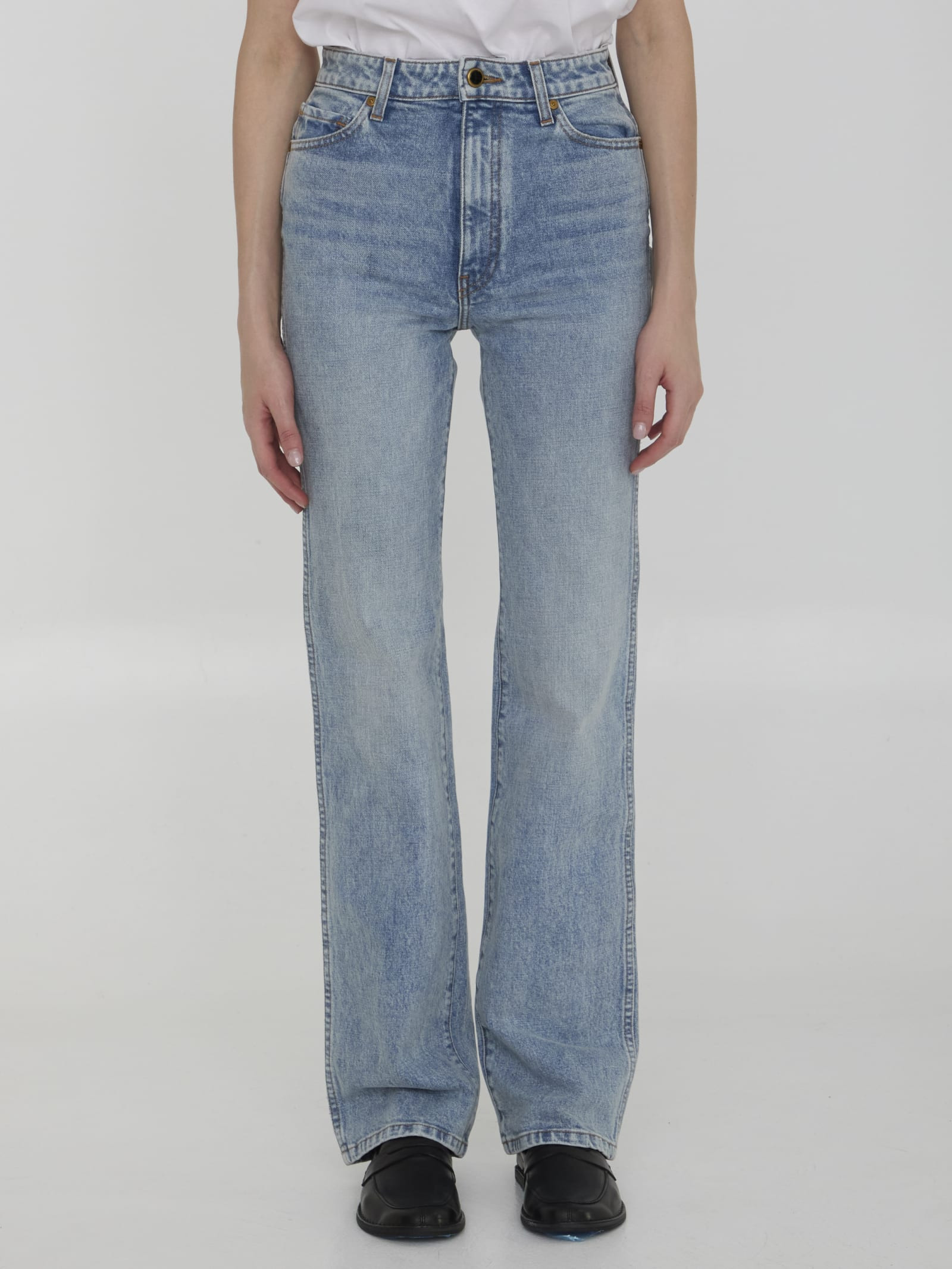 Khaite Danielle Jeans | Italist.com US