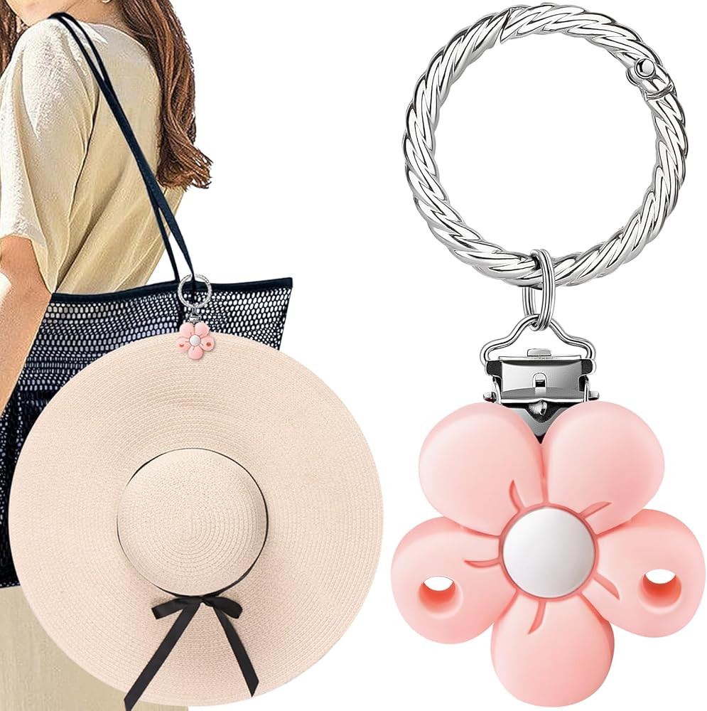YATOISUR Hat Clip - Hat Holder for Travel on Bag - Silicone Hands Free Hat Clip for Purse Luggage... | Amazon (US)