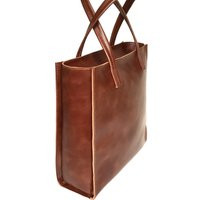 Brown Leather Tote Bag Women Handbag Shoulder Large Laptop Women Free Personalization Gift For Her | Etsy (US)