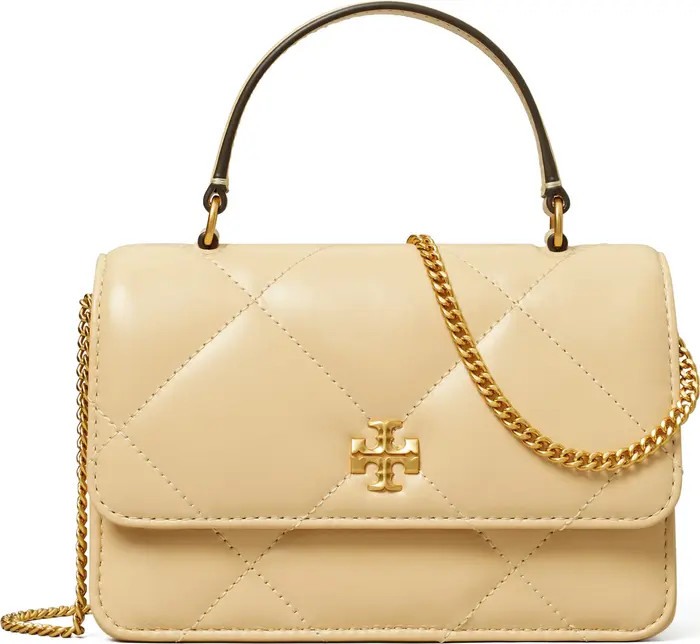 Tory Burch Kira Diamond Quilt Mini Top Handle Crossbody | Nordstrom | Nordstrom