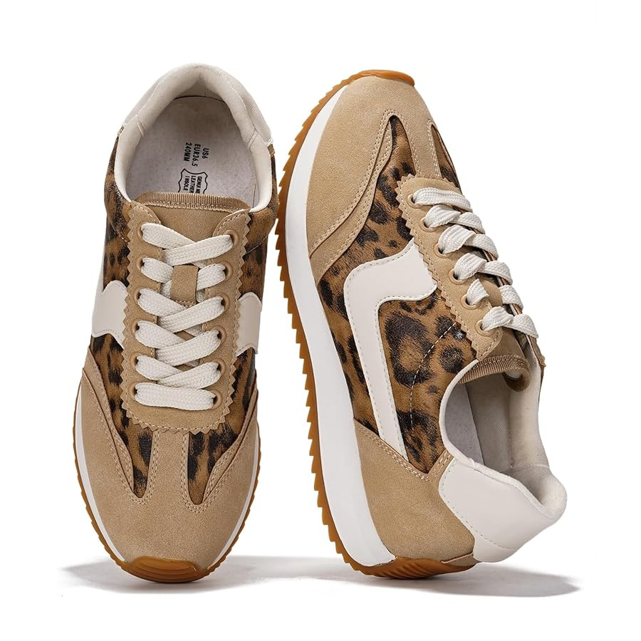 Project Cloud Sneakers for Women – Lightweight Lace-Up Shoes for Women with Memory Foam Insoles... | Amazon (US)