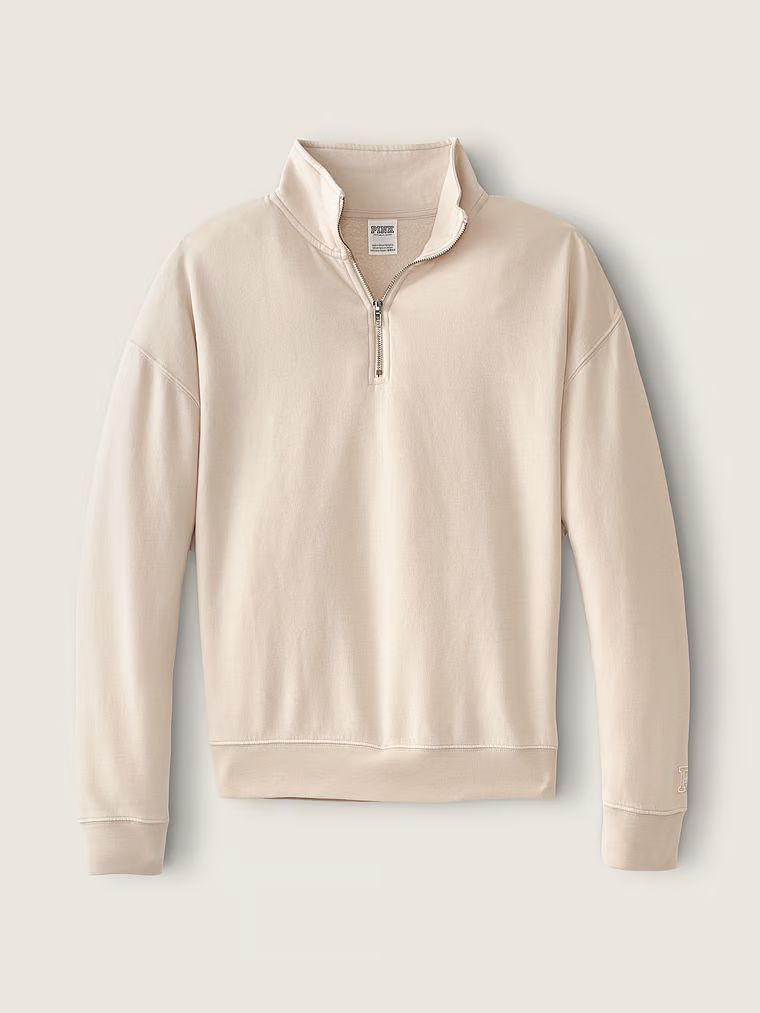 QUARTER ZIP SWEATSHIRT | Victoria's Secret (US / CA )