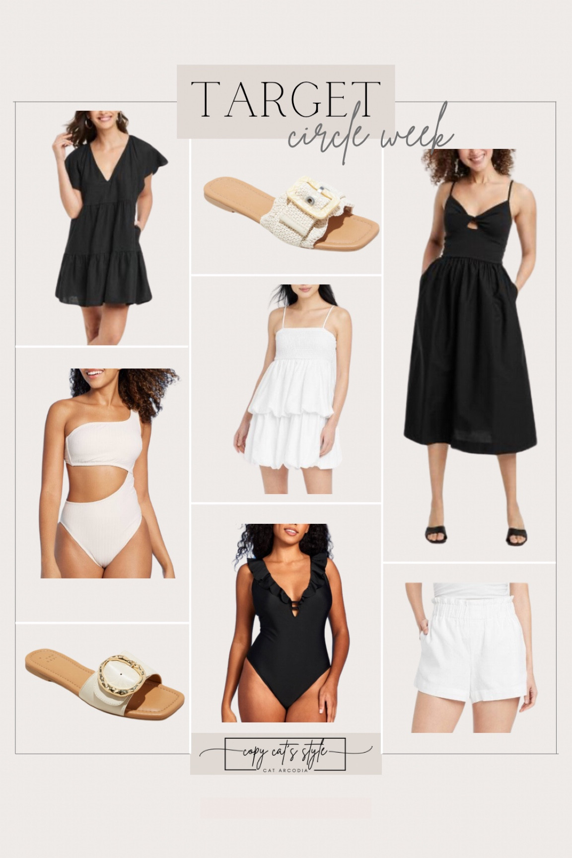 Target Circle Week Sale, fashion Finds on Sale, swimsuits, dresses, sandals, shorts, summer style

#LTKxTarget #LTKstyletip #LTKover40