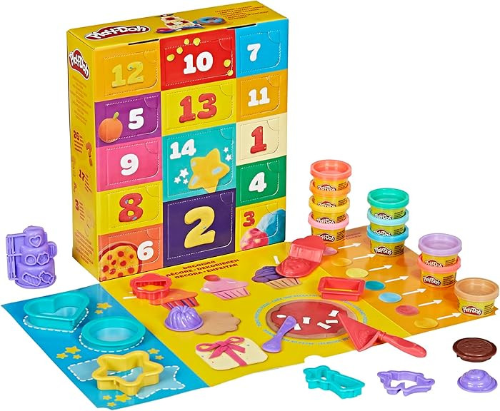 Play-Doh Advent Calendar for Kids 3+, 14 Days to Birthday, Vacation, Party, Back to School, & Mor... | Amazon (US)