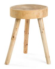 24in Wooden Accent Table | TJ Maxx