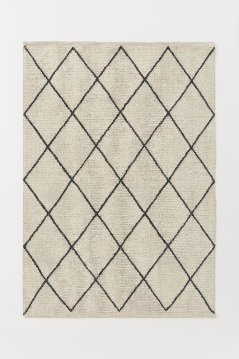 Kurzfloriger Teppich | H&M (DE, AT, CH, NL, FI)