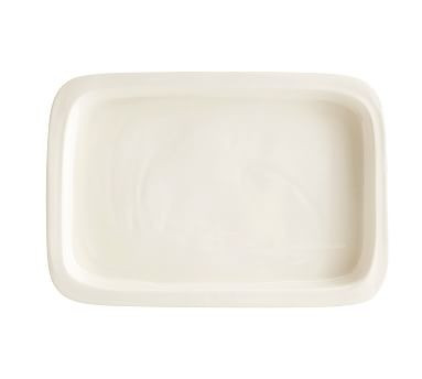 Napoli Handcrafted Ceramic Rectangular Serving Platter, White | Pottery Barn (US)