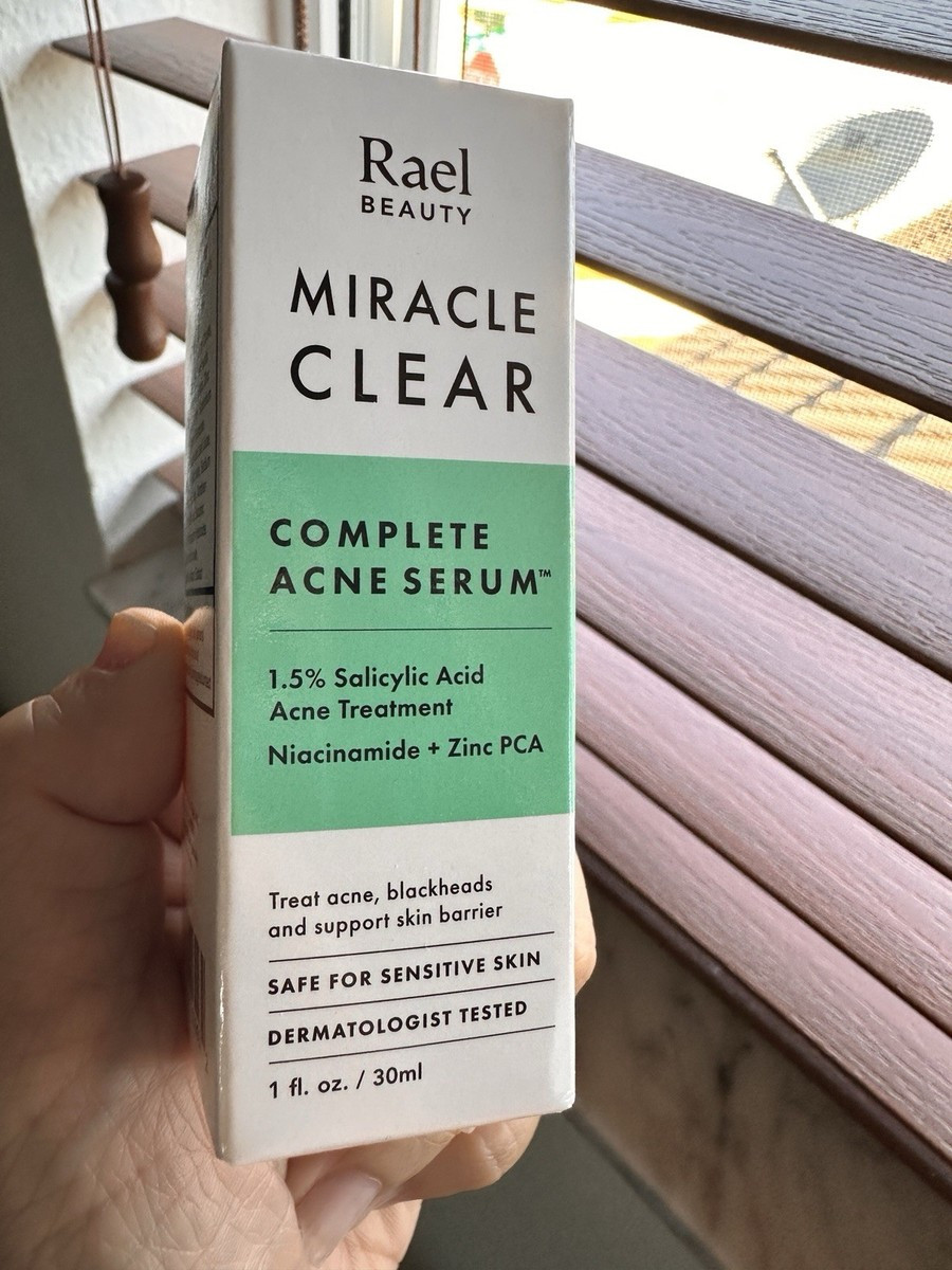 Rael Beauty Miracle Clear Acne Serum  1oz  pack of 2 New Sealed Expire 2027 | eBay US