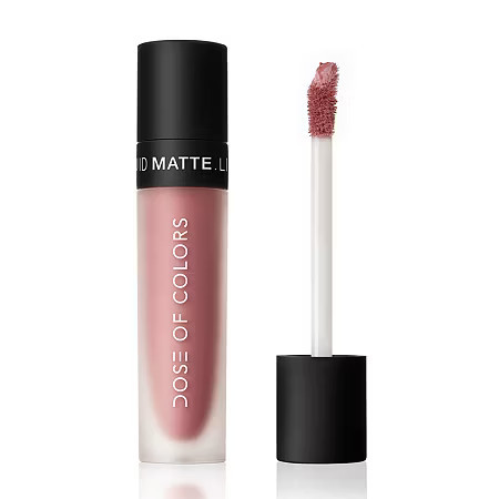 Dose Of Colors Liquid Matte Lipstick, One Size, Pink | JCPenney