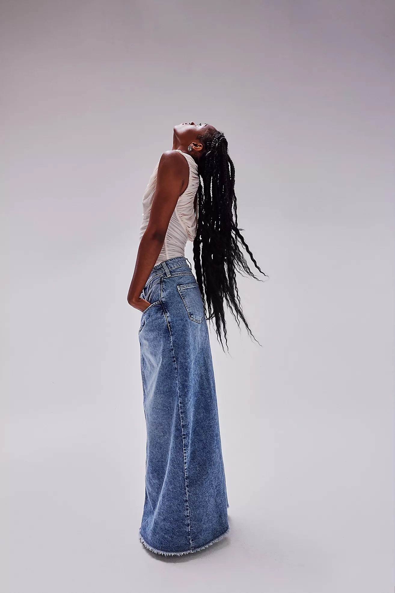 We The Free Come As You Are Denim Maxi Skirt | Free People (Global - UK&FR Excluded)
