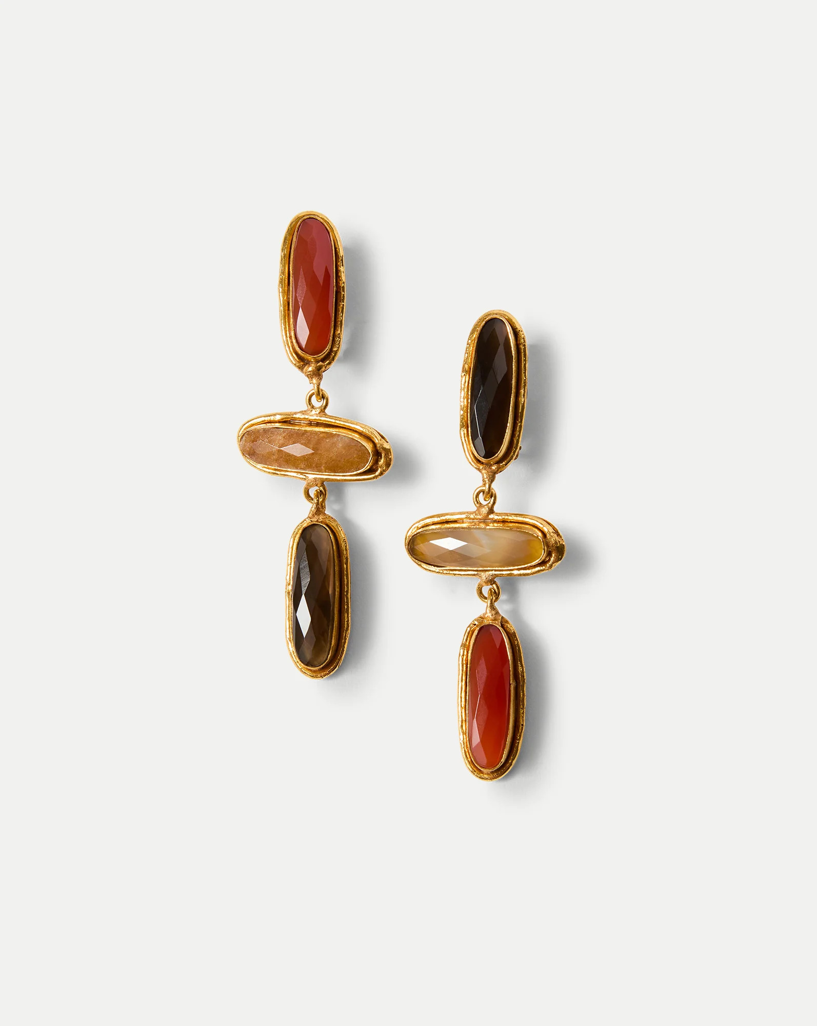Grace Semi-Precious Stone Drop Earring | Veronica Beard