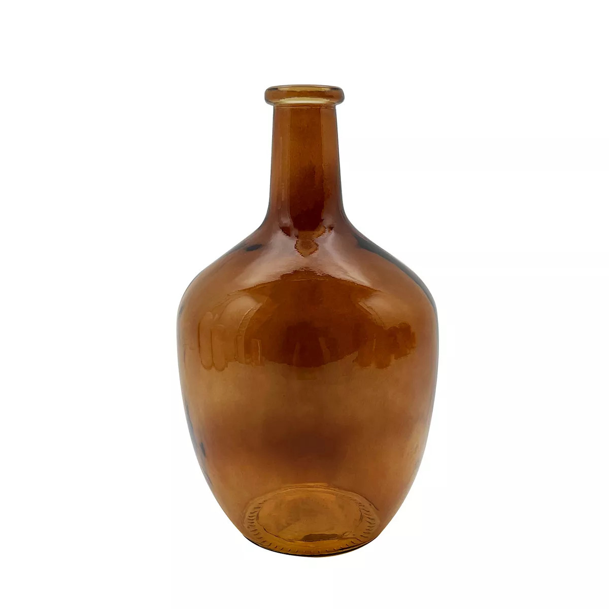 Medium Amber Finish Long Neck Decorative Jug Table Decor | Kohl's