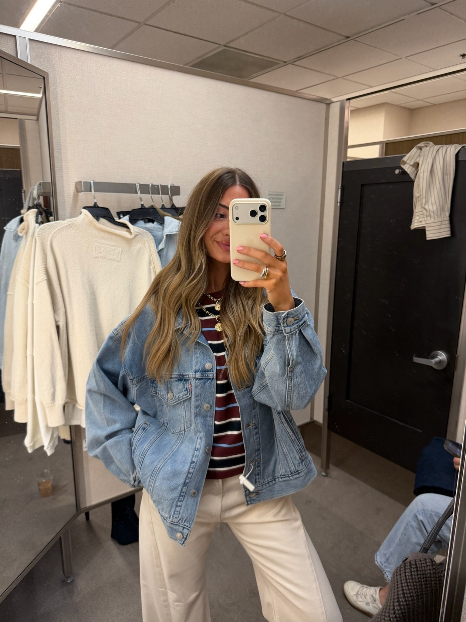 Nordstrom Anniversary Sale! Wearing small in top and large in jacket!

#LTKSaleAlert