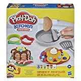 Amazon.com: Play-Doh Kitchen Creations Flip 'n Pancakes Playset 14-Piece Breakfast Toy for Kids 3... | Amazon (US)