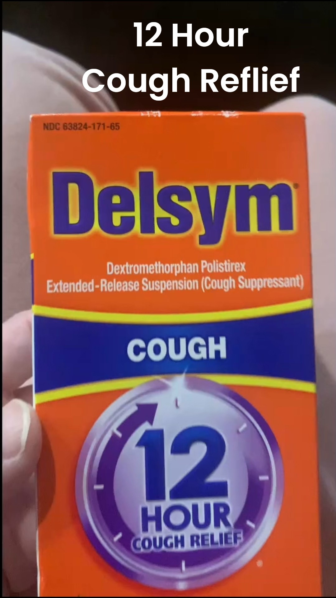 I’ve had this nasty cold for about a week and I’ve recently got a cough. I thought I would try Delsym 12 Hour Cough Relief Liquid Medicine in the grape 🍇 flavor. Anyone else have a nasty cold? 

#LTKSeasonal #LTKselfcare #LTKdayinmylife
