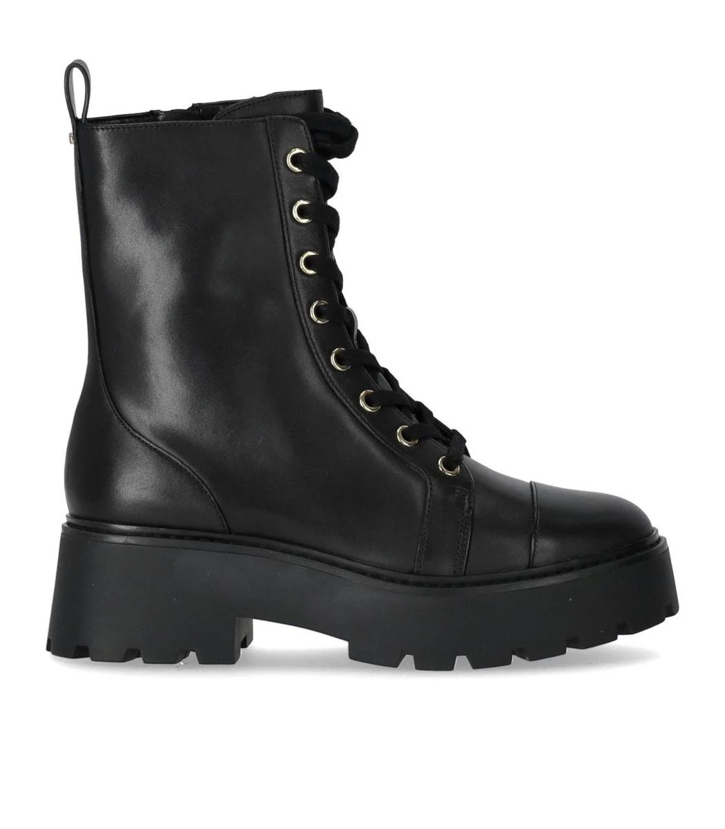 Michael Kors Blake Black Combat Boot | Baltini