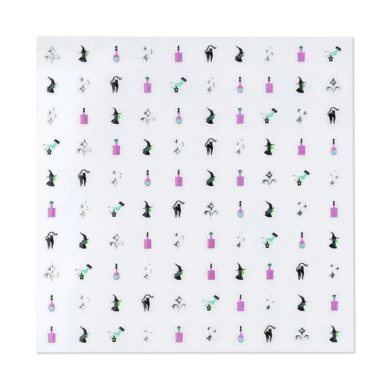 spellbound nail stickers - 1 sheet, 100 nail stickers per sheet | Etsy (US)
