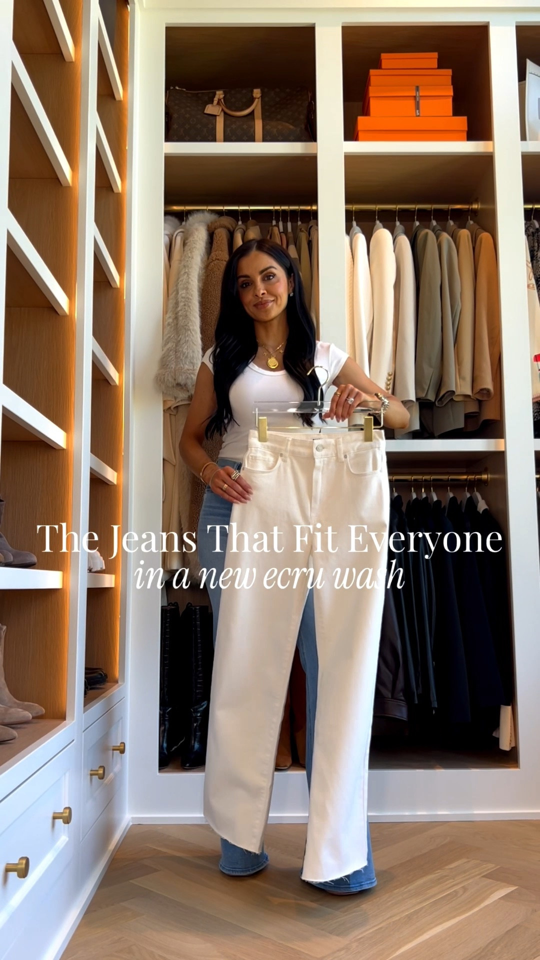 The jeans that look good on everyone - Paige Anessa Jeans in the new ecru wash 
Wearing a 24 
L’agence lace jacket save $100 at Saks with code: MAYGET 
Zara white tee 
Steve Madden white heels run TTS

#LTKmomlife #LTKSeasonal #LTKOver40