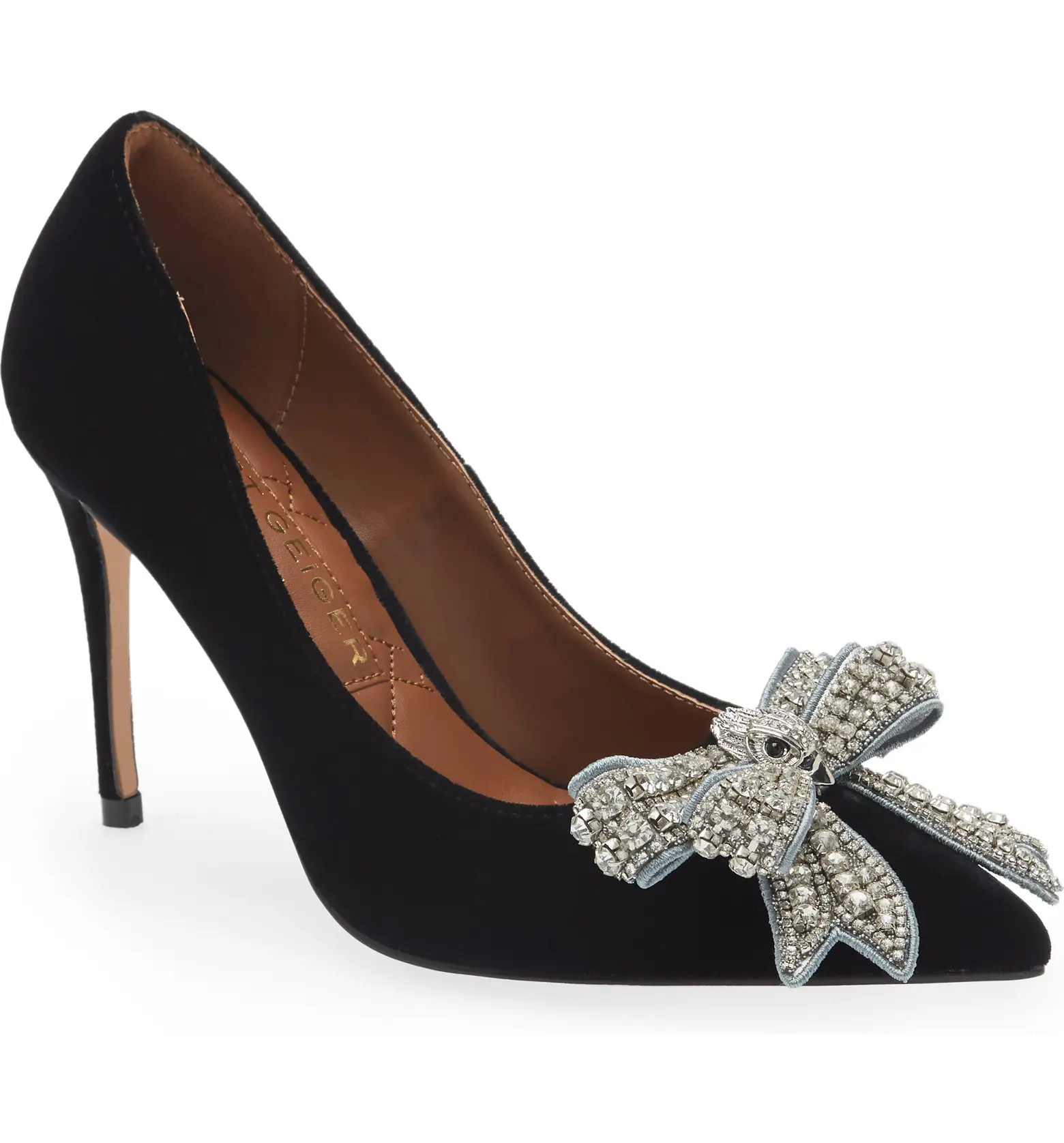 Kurt Geiger London Belgravia Bow Pointed Toe Pump | Nordstrom | Nordstrom