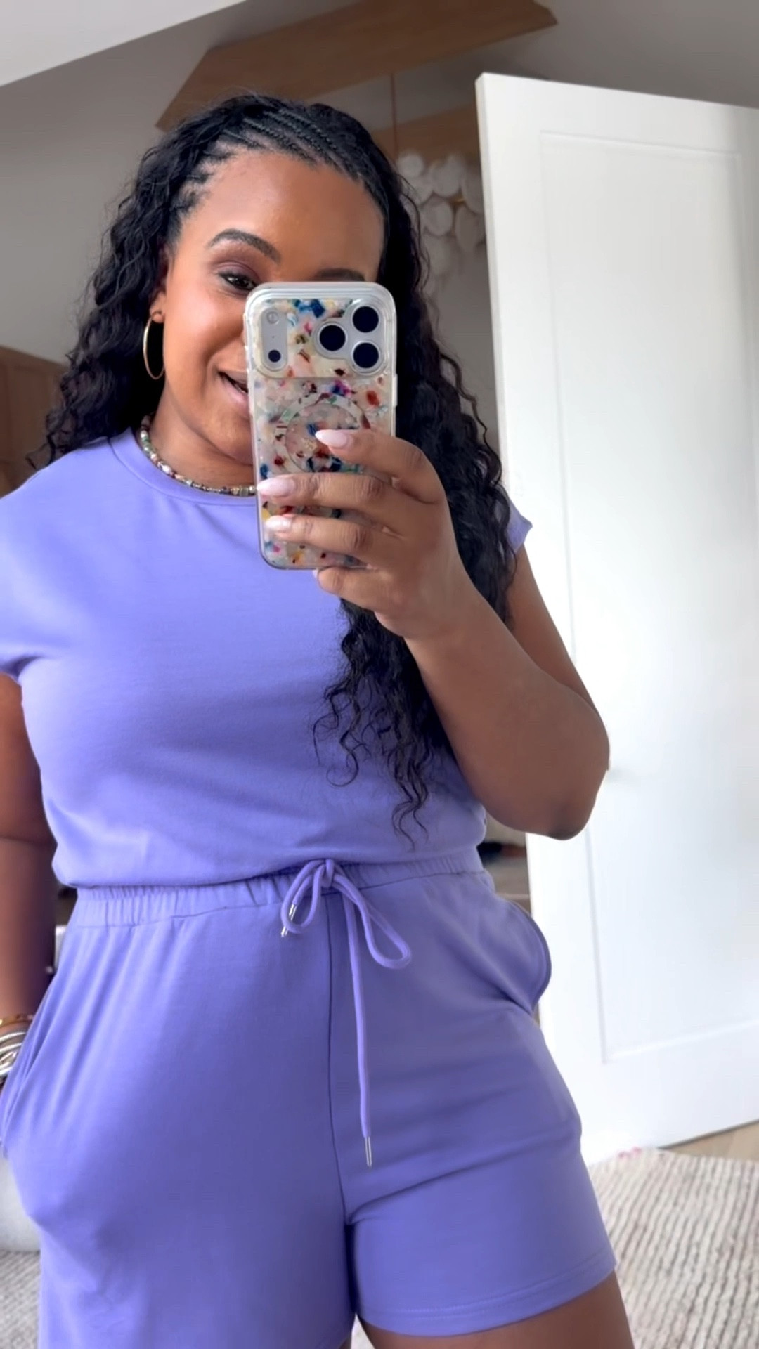 This Amazon romper is under $17 and is the perfect length for mom life. 💜 It comes in multiple colors as well.

#LTKgrwm #LTKootd