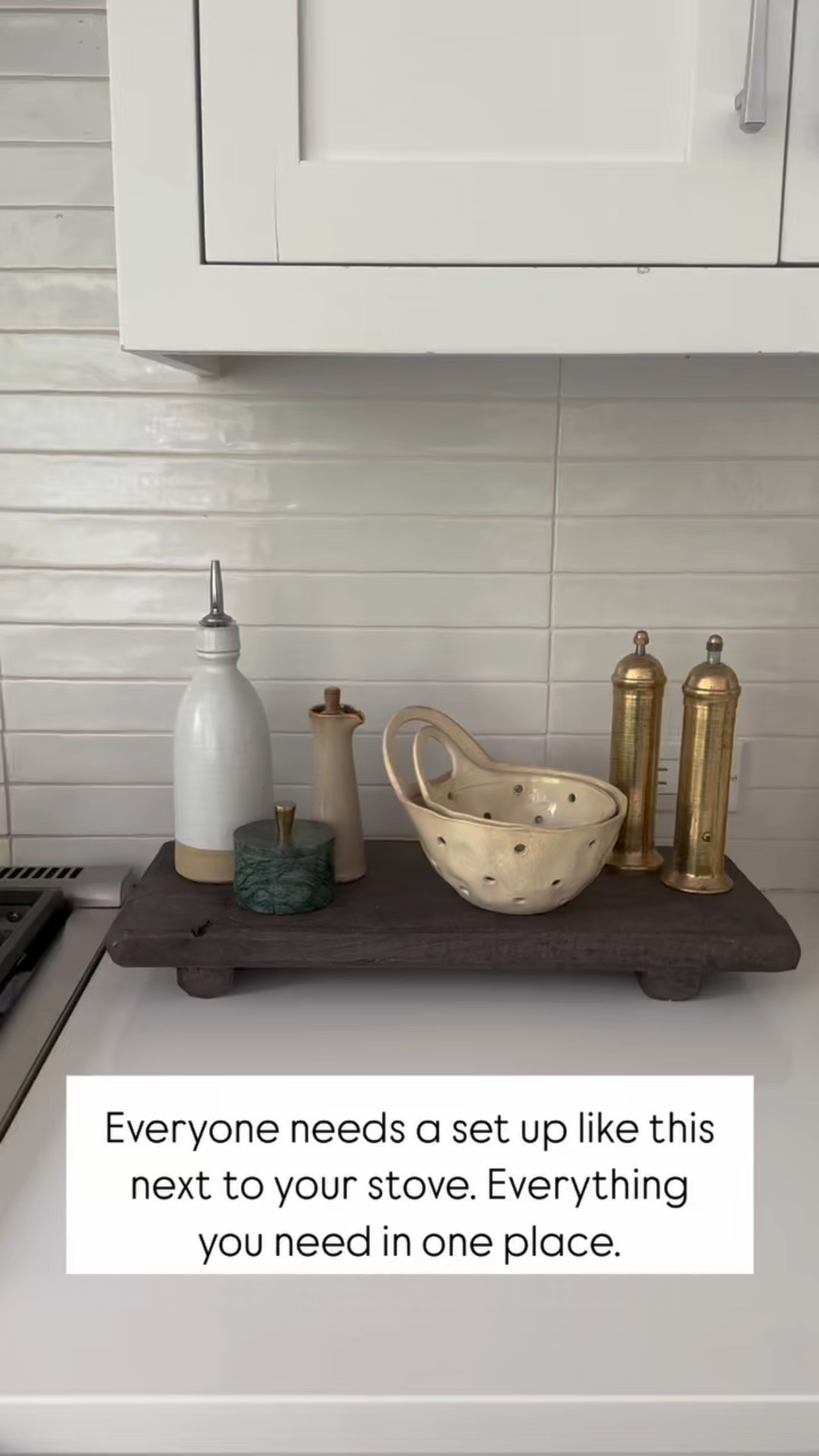 Kitchen stove set up! 

#LTKFindsUnder50 #LTKHome
