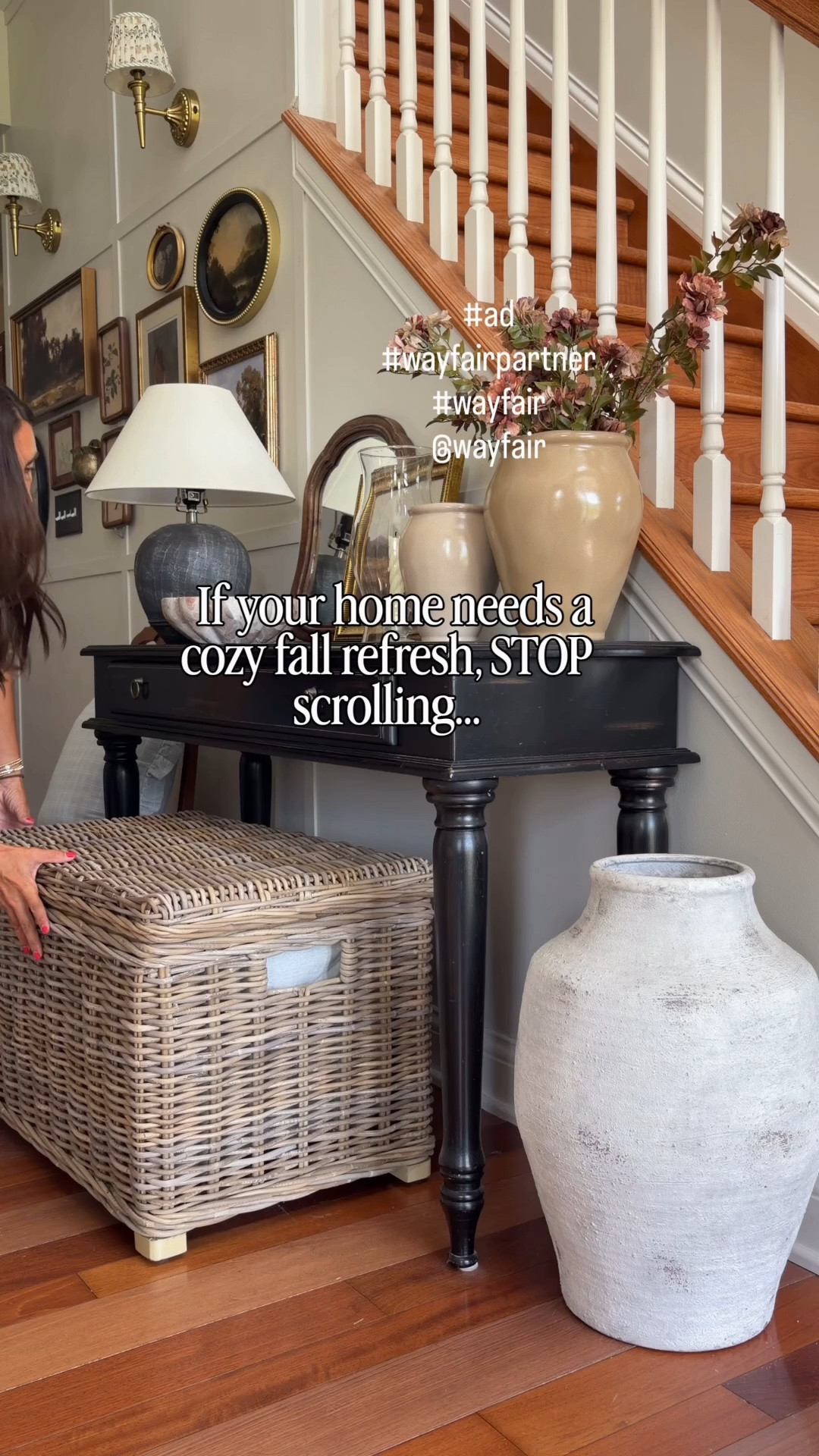 #AD Fall is the perfect excuse to make your home feel a little warmer and cozier 🍂

If you’ve ever wondered what I actually own and love from @wayfair…here’s a little peek. 🤎

These are some of my favorite Wayfair pieces that I already have in my home—and they’ve definitely earned their keep!

With fall right around the corner, I’m all about making my home feel warm, cozy, and inviting without completely redecorating. 

And if you’ve had your eye on something for your own home, Wayfair’s Epic Fall Sale is happening now with up to 70% off, plus free and easy delivery on orders over $35 now until September 21st

@wayfair #Wayfair #WayfairPartner