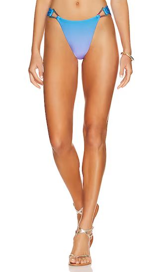 Gavyn Ombre Ring Bikini Bottom in Sheer Lilac Ombre | Revolve Clothing (Global)