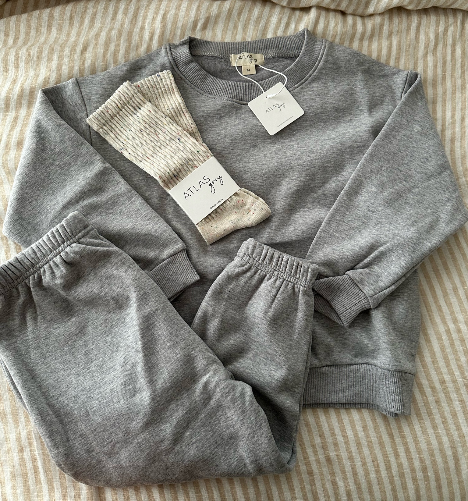 Fleece sweat set 🤍

#LTKBaby #LTKKids