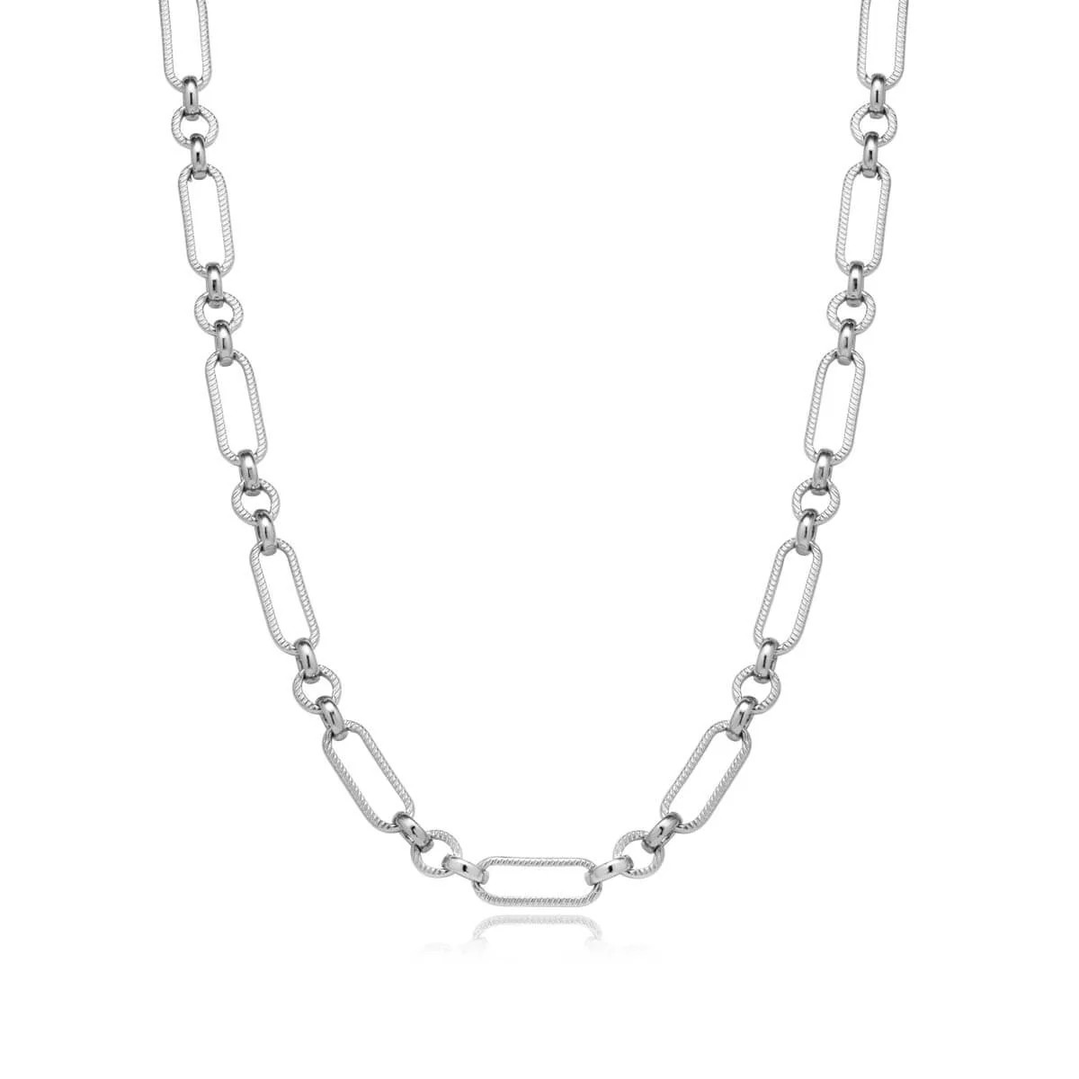 Figaro Chain Necklace (Silver) | Abbott Lyon