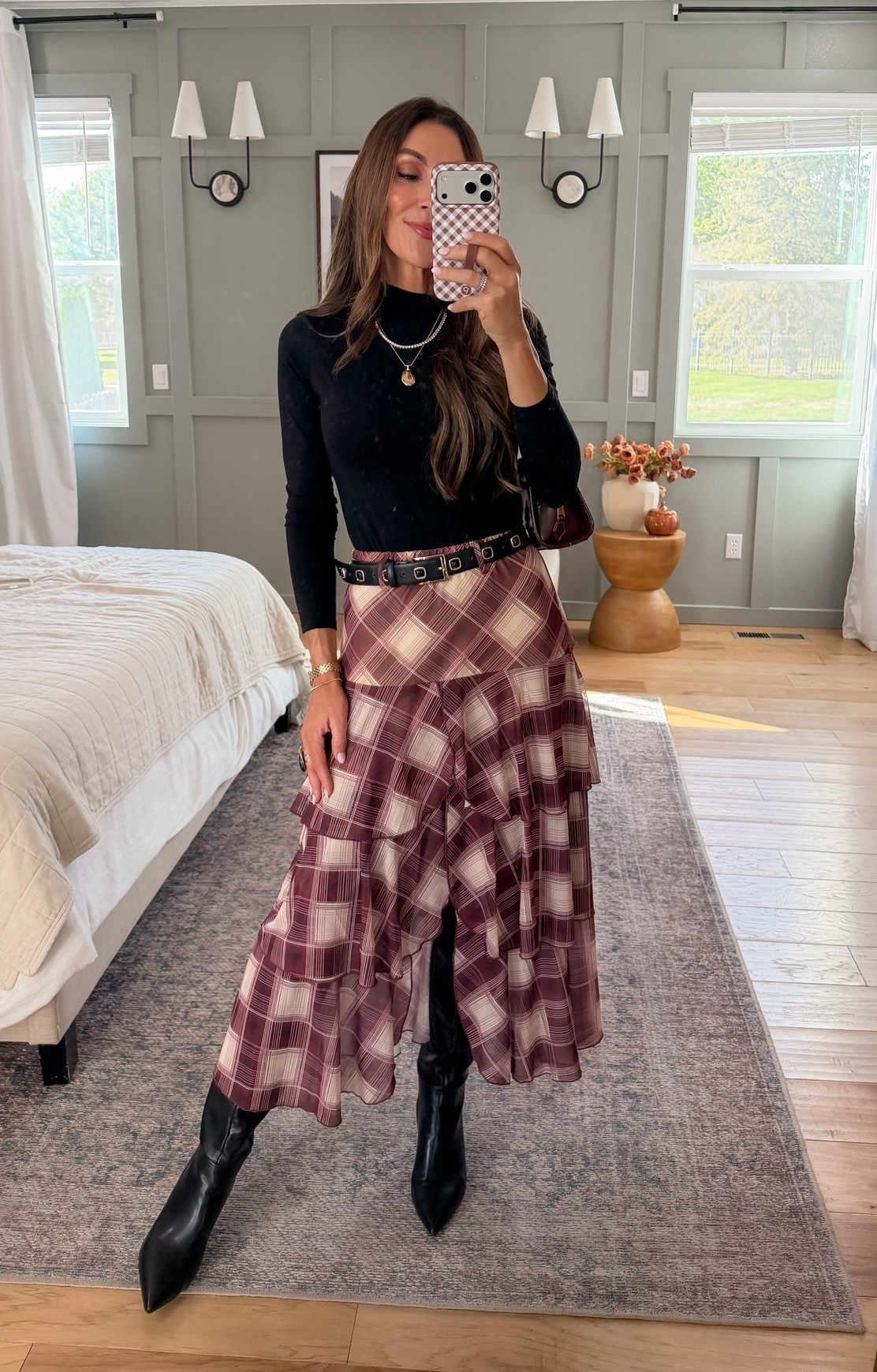 I might make this skirt my entire personality!

#falltrend

#LTKootd #LTKdayinmylife #LTKmomlife