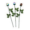 Iridescent Foil-Wrapped Chocolate Roses - 12 Pc. | Oriental Trading Company
