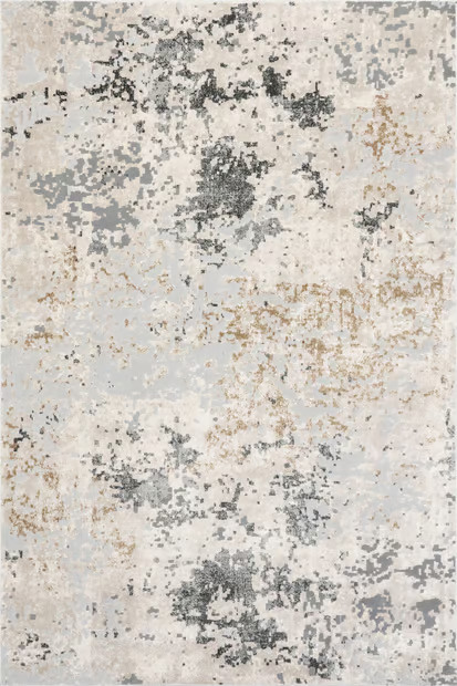 Beige Mottled Abstract 9' x 12' Area Rug | Rugs USA