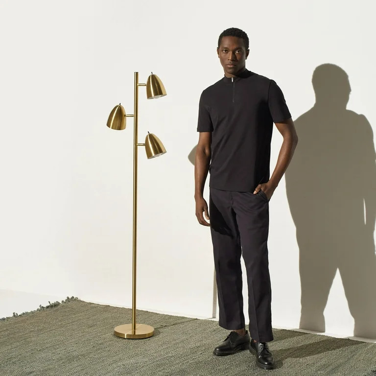 Brightech Jacob LED Standing Lamp, Modern Bright Floor Lamps for Living Rooms & Bedrooms, Tall LE... | Walmart (US)