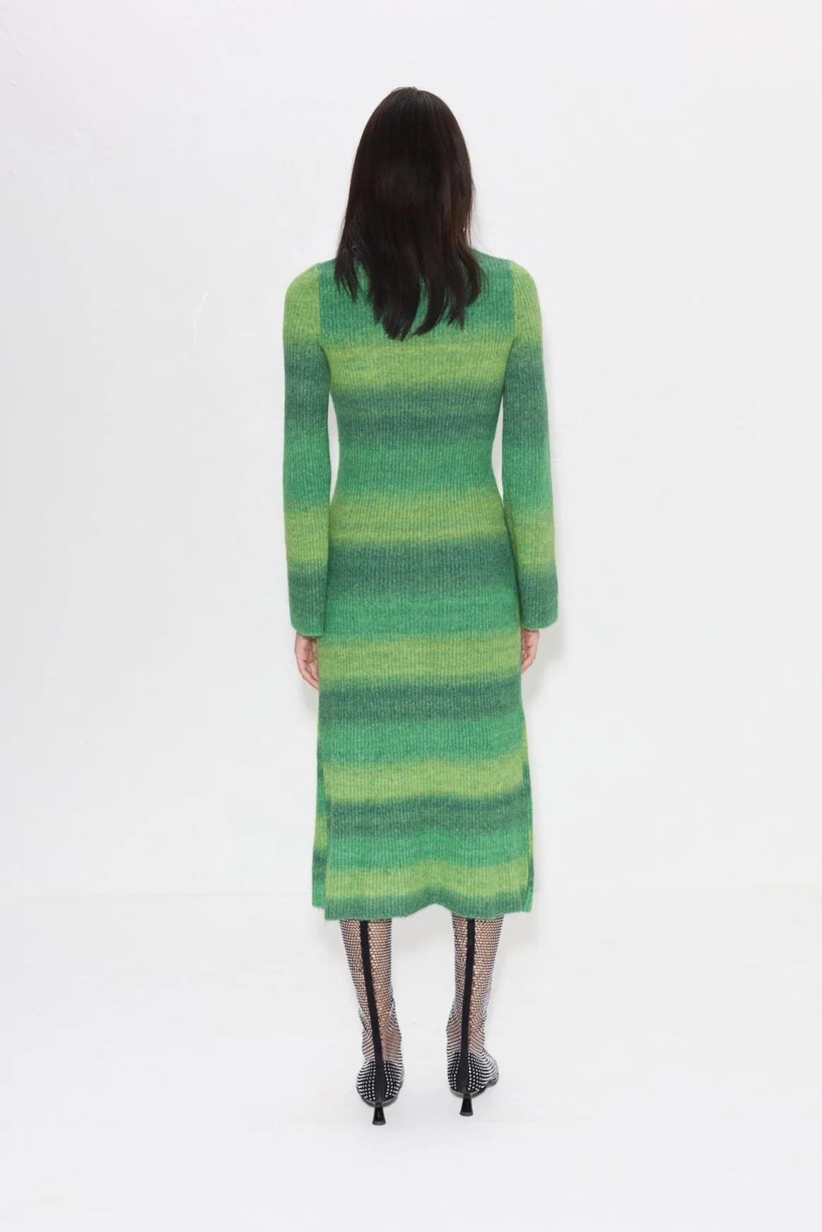 Axon
           Dress in Gummy Green Multi | Simon Miller