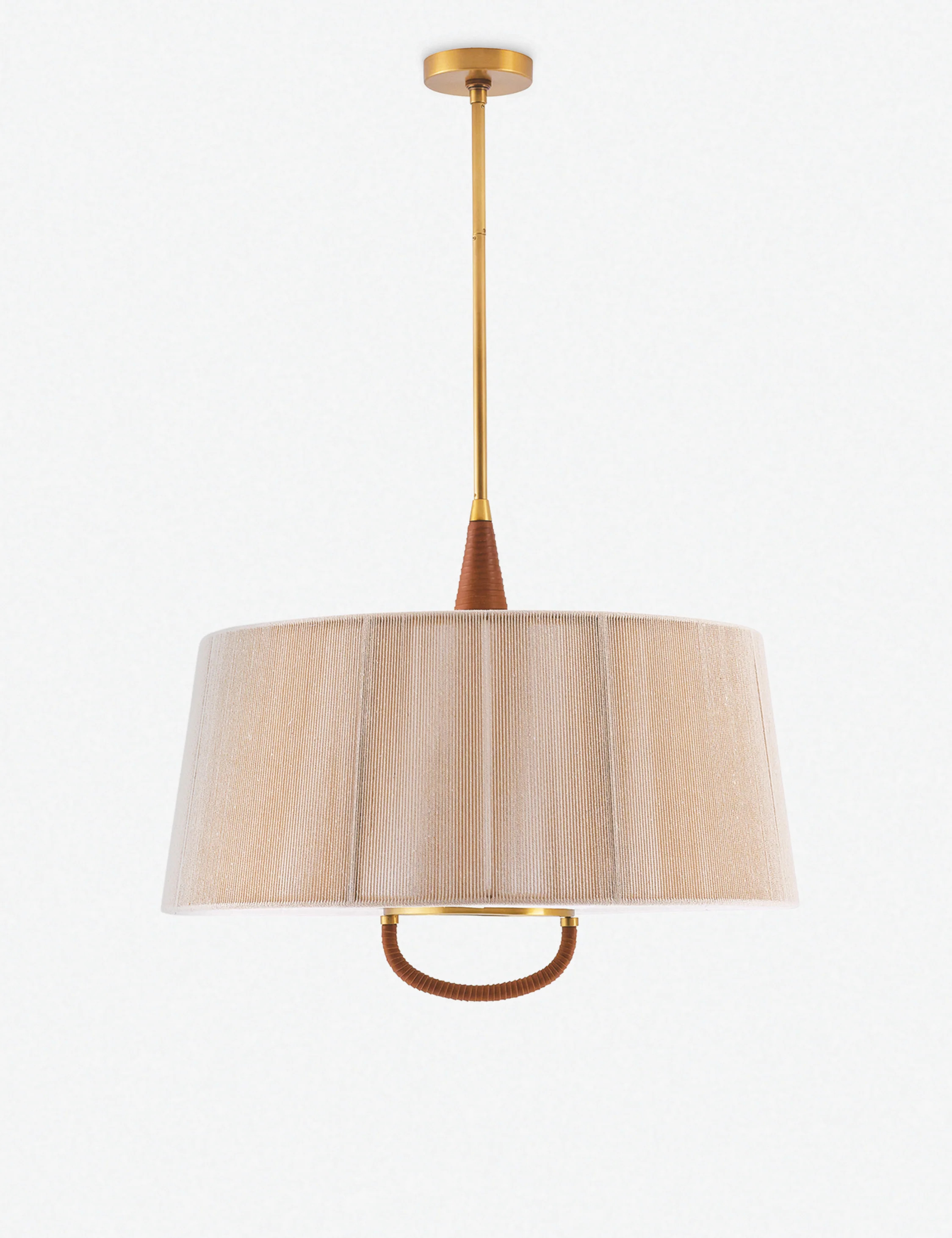 Middlebury Pendant Light by Arteriors, Natural, 28.5" Dia | Lulu and Georgia 