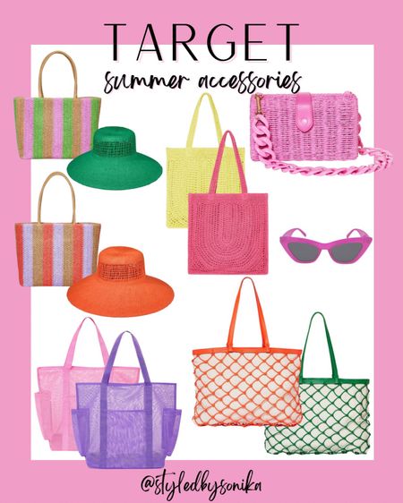 Target summer accessories 

#LTKtravel #LTKunder50 #LTKitbag