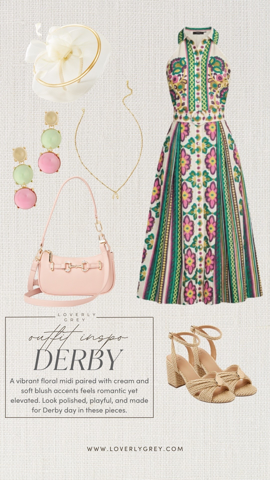 A bold and feminine derby look! The print on this dress is 😍 and I love this color palette. Definitely a statement dress that won’t disappoint!

Loverly grey, derby outfit ideas, Kentucky derby dress, Churchill downs style, dillards dress, maxi dress under 150

#LTKSeasonal