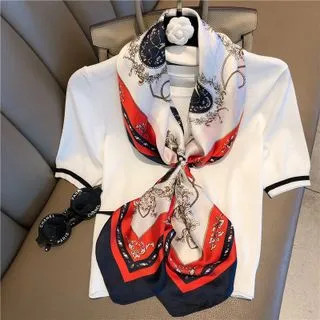 Print Satin Scarf | YesStyle Global