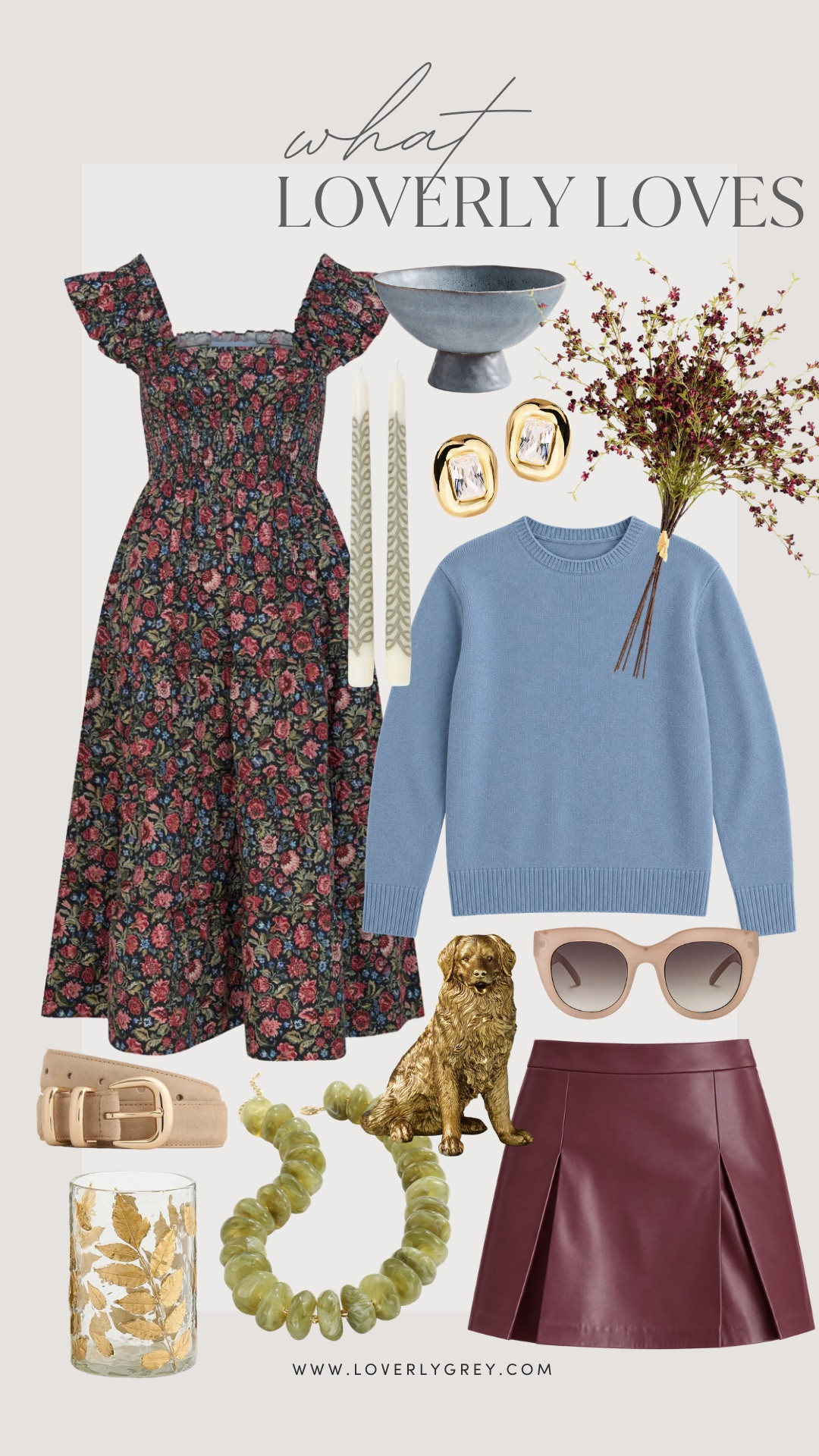 The floral dress is such a pretty transitional dress into fall! I love this color palette so much!

Loverly Grey, home finds, home decor, fall dress, hill house, nap dress, quince, tuckernuck, burgundy, statement necklace 

 #LTKSeasonal