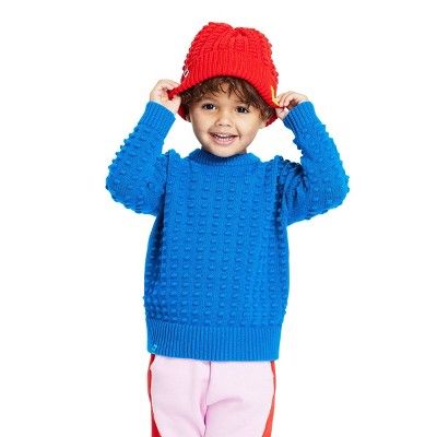 Toddler Textured Sweater -  LEGO® Collection x Target Blue | Target