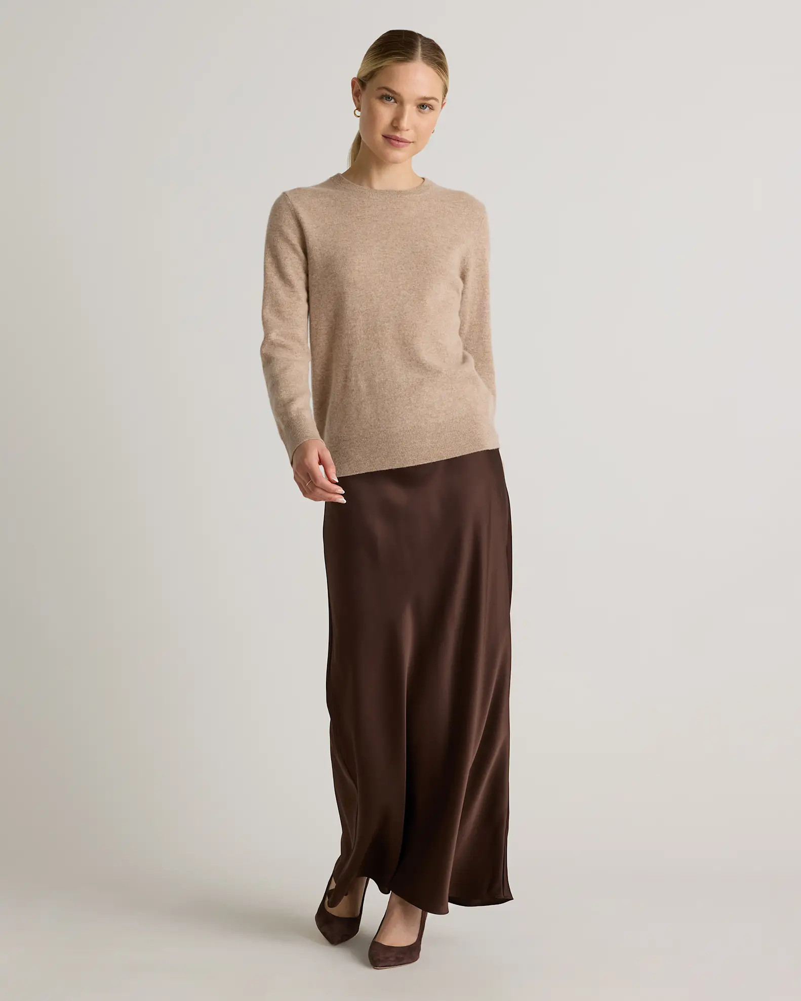 Mongolian Cashmere Crewneck Sweater | Quince
