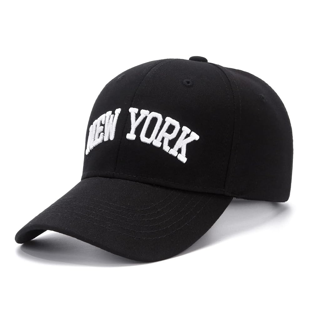 Classic Baseball Cap New York Embroidery 100% Cotton Adjustable Dad Hat Men and Women | Amazon (US)