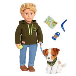 Our Generation Elliot 18" Boy Doll & Pet Set | Target
