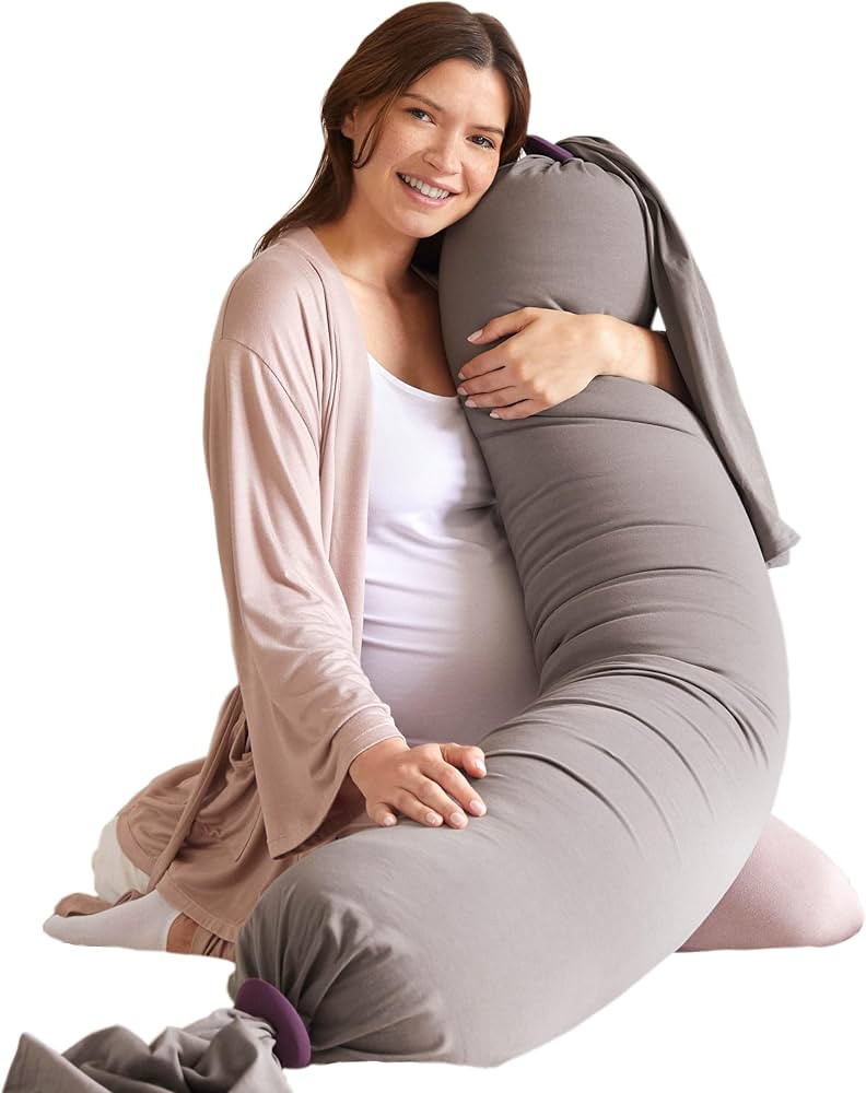 bbhugme Adjustable Pregnancy Pillow \u2013 Full Body Support for Side Sleeping - Adjustable Firmn... | Amazon (US)